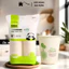 Set 50 cốc giấy dùng 1 lần hình gấu trúc chịu nhiệt, Ly giấy tự phân hủy 235ml thân thiện môi trường