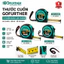 Thước Cuộn Gufuther Cao Cấp [5m/7.5m/10m] - Thước Kéo Thép Chống Rỉ, Vỏ Nhựa ABS Chống Va Đập, Bản Lớn Chính Xác