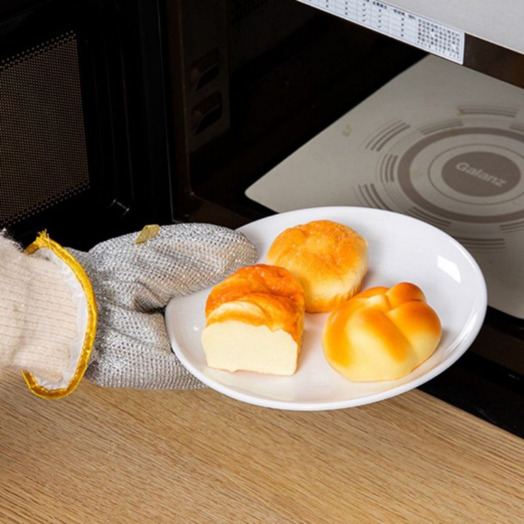 Set 2 Găng Tay Rửa Chén Sợi Cước Bạc ALOHOME Dày Dặn Chống Thấm, Găng Tay Vệ Sinh Nhà Bếp Đa Năng