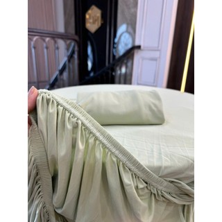 Bộ ga gối thun lạnh Ceeling màu sắc basic M2T BEDDING - bộ gồm 1 ga giường và 2 vỏ gối nằm, mềm, mịn, mát