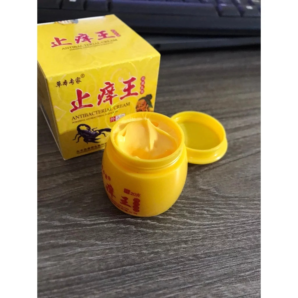 Sỉ ib Kem Bôi Bà lão bò cạp vàng NẤM NGỨA HẮC LÀO, á sừng, lang ben, vẩy nến, tổ đỉa, nứt nẻ, mề đay