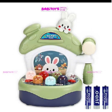 (Shop Bán Giá Sỉ) Đồ Chơi Đập Chuột Có Nhạc Có Đèn Cho Trẻ Từ 1 Tuổi