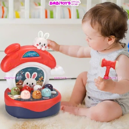 (Shop Bán Giá Sỉ) Đồ Chơi Đập Chuột Có Nhạc Có Đèn Cho Trẻ Từ 1 Tuổi