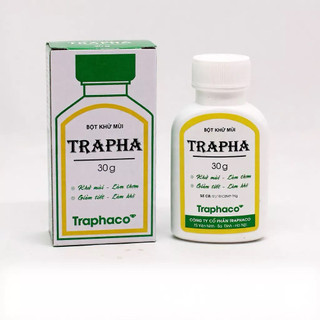 Trapha - Giúp khử mùi, làm thơm, ngăn ngừa các tác nhân gây mùi hôi nách, hôi chân, giảm tiết mồ hôi ở chân và nách