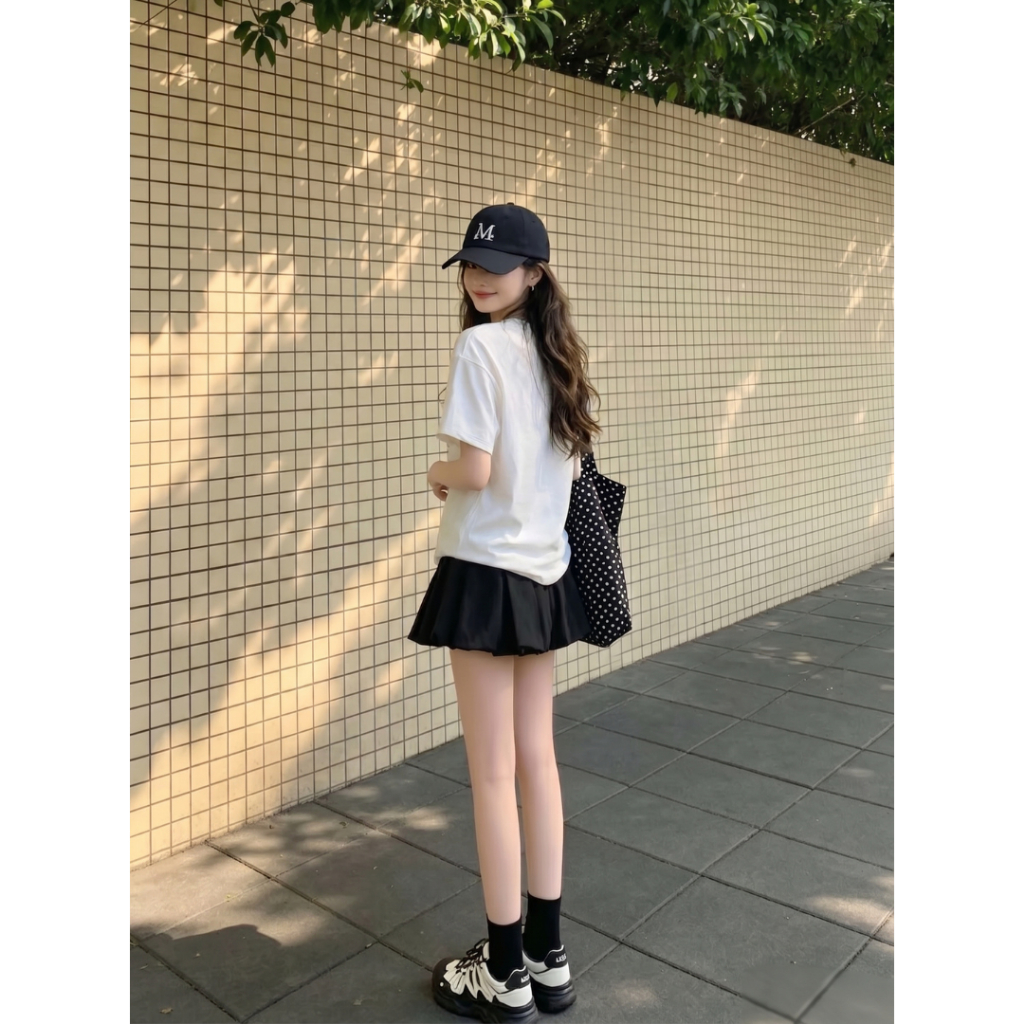 [DEAL MỞ BÁN] Áo Babytee nữ Maison Miuzi MS123 vải cotton 100% in hình gấu gothic, áo BABYTEE ôm dáng Y2K CUTE | BigBuy360 - bigbuy360.vn