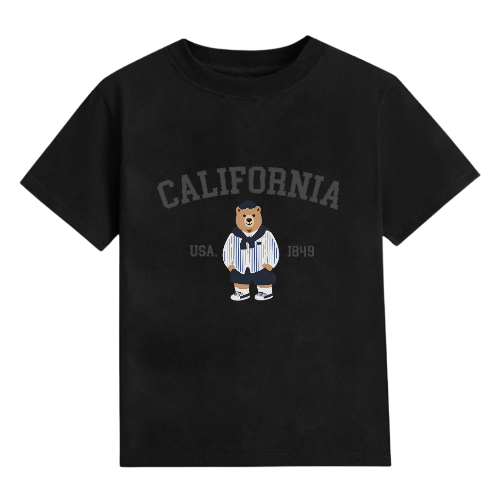 [DEAL MỞ BÁN] Áo Babytee nữ Maison Miuzi MS123 vải cotton 100% in hình gấu gothic, áo BABYTEE ôm dáng Y2K CUTE | BigBuy360 - bigbuy360.vn