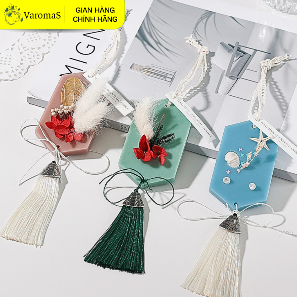 Sáp Thơm Phòng Treo Tủ Quần Áo Xe Ô Tô Treo Phòng Tinh Dầu Thiên Nhiên Khử Mùi Exquisite Life ST03 ST05