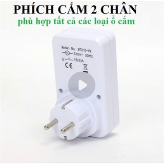 Ổ Cắm Hẹn Giờ Chống Sét ️Tích Hợp 2 Tính Năng An Toàn Chống Cháy Nổ Trong 1 ăn toàn sử dụng .