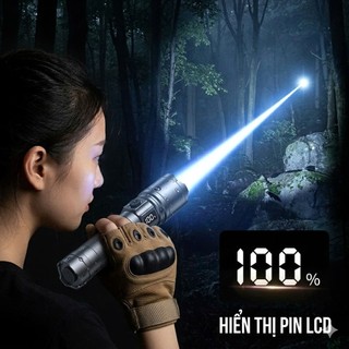 🔥 ĐÈN PIN MINI THẾ HỆ MỚI – SIÊU SÁNG, CHIẾU XA 3500M 🔥