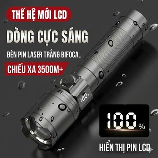 🔥 ĐÈN PIN MINI THẾ HỆ MỚI – SIÊU SÁNG, CHIẾU XA 3500M 🔥