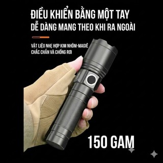 🔥 ĐÈN PIN MINI THẾ HỆ MỚI – SIÊU SÁNG, CHIẾU XA 3500M 🔥