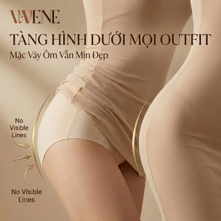 Quần lót nữ su không lộ viền tàng hình Vanvene, quần lót hộp mini mềm mát mịn kháng khuẩn Freesize