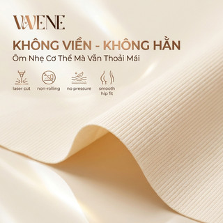 Quần lót nữ su không lộ viền tàng hình Vanvene, quần lót hộp mini mềm mát mịn kháng khuẩn Freesize