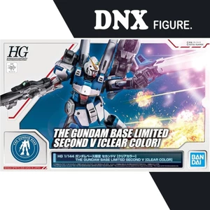 Mô Hình Lắp Ráp HG UC 1/144 The Gundam Base Limited HG Second V [Clear Color] (New Seal)