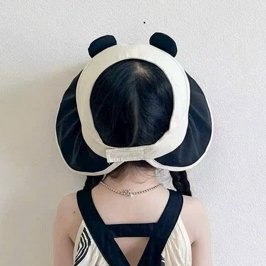 Nón Tai Bèo Vành Rộng Họa Tiết Hoạt Hình ,Gấp Gọn Thời Trang Hàn Quốc Đáng Yêu Dành Cho Bé Gái 17