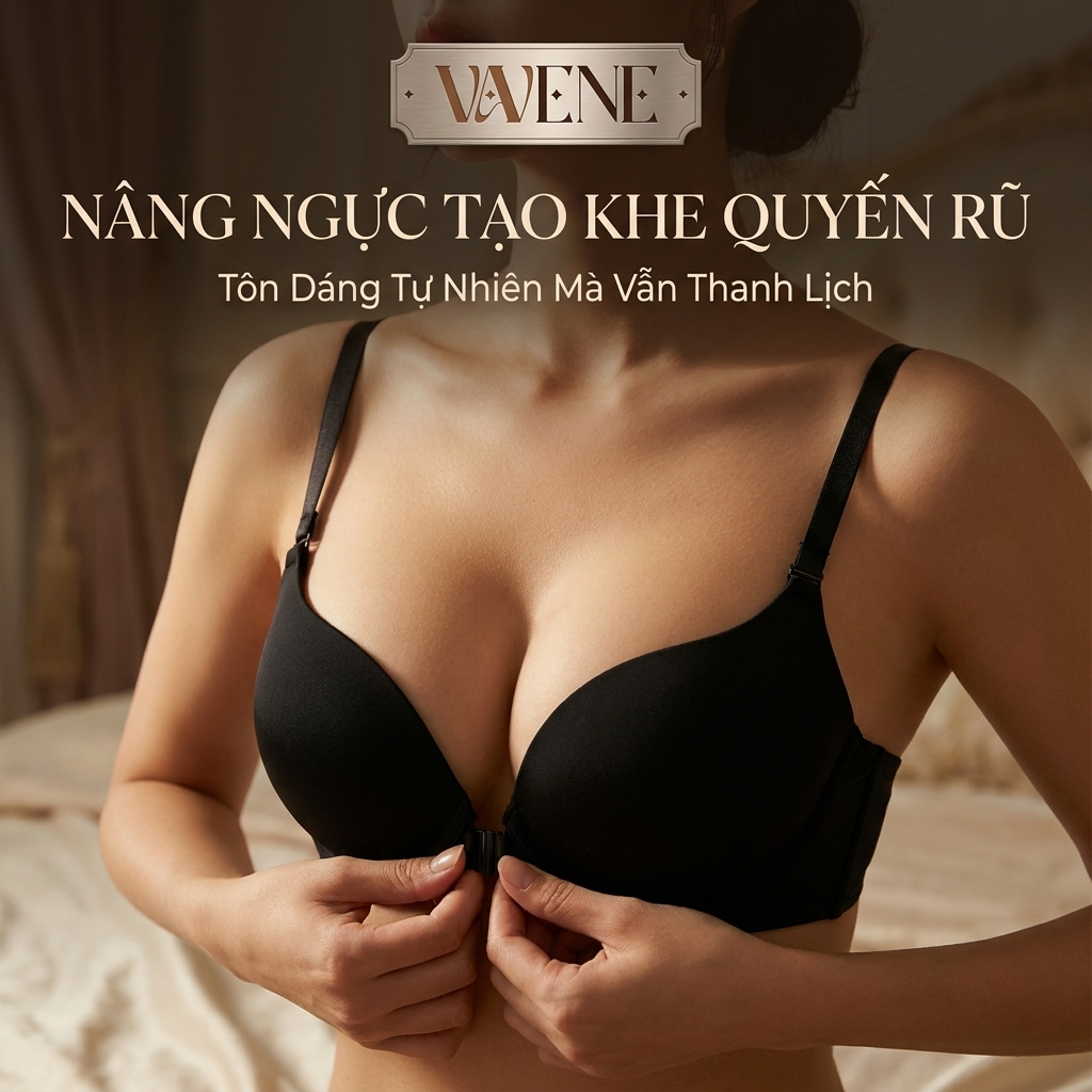 [LOẠI 1] Áo ngực cài trước AL1501 trơn có đệm, Áo lót Vanvene có gọng nâng ngực 2cm Cao cấp | BigBuy360 - bigbuy360.vn
