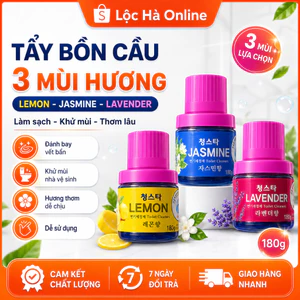 Tẩy Bồn Cầu 3 Mùi Hương Lemon – Jasmine – Lavender 180g
