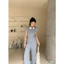 SET THUN NỮ BASIC ÁO ÔM BODY QUẦN SUÔNG DÀI FREESIZE Co Giãn Phong Cách Hàn Quốc, đi làm đi chơi - HuyenChang Boutique
