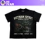 Áo thun BOXY Unisex Local Brand HI IVAN Mẫu Du Kích, Cotton 100% 250GSM