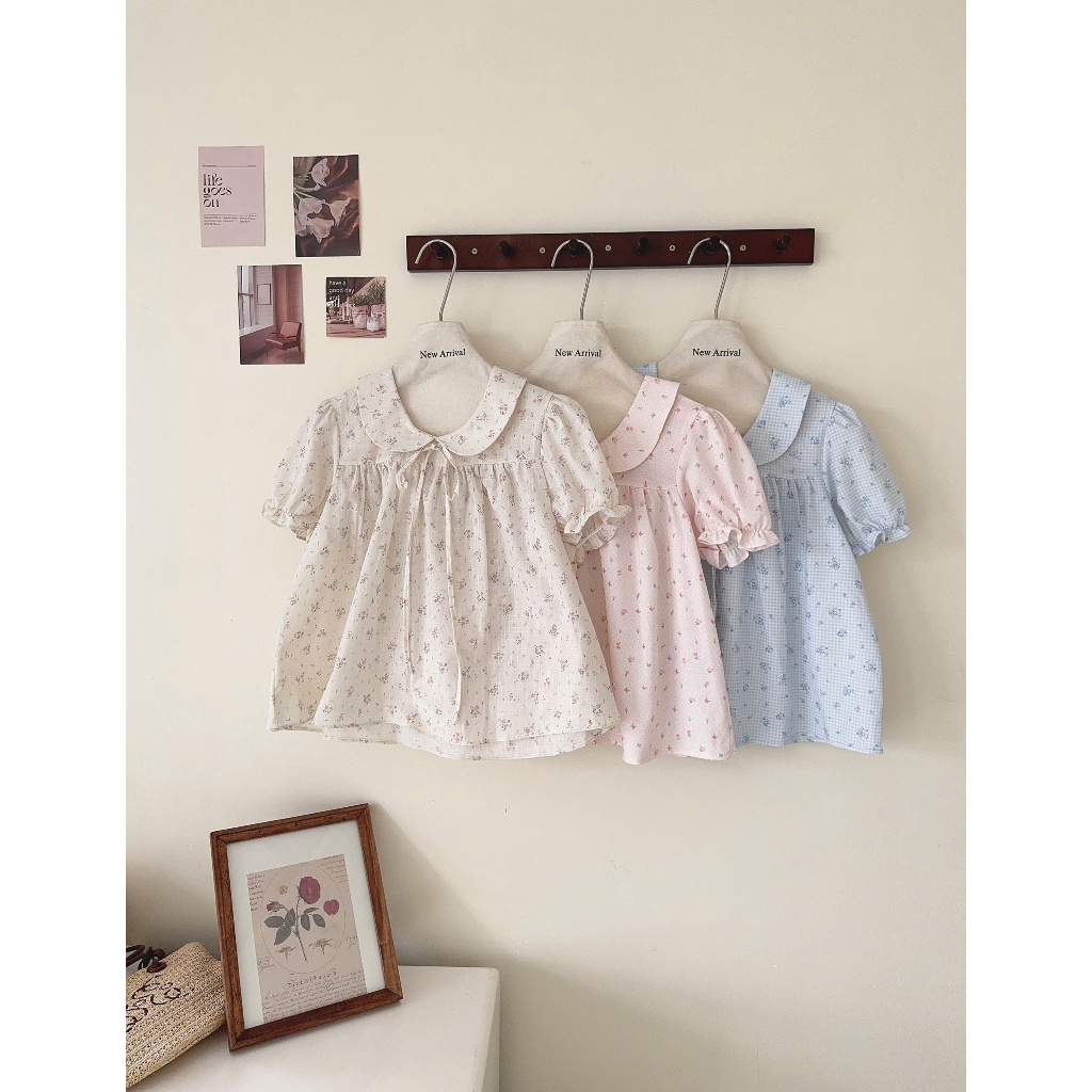 Áo babydoll hoa nhí 6400 A209