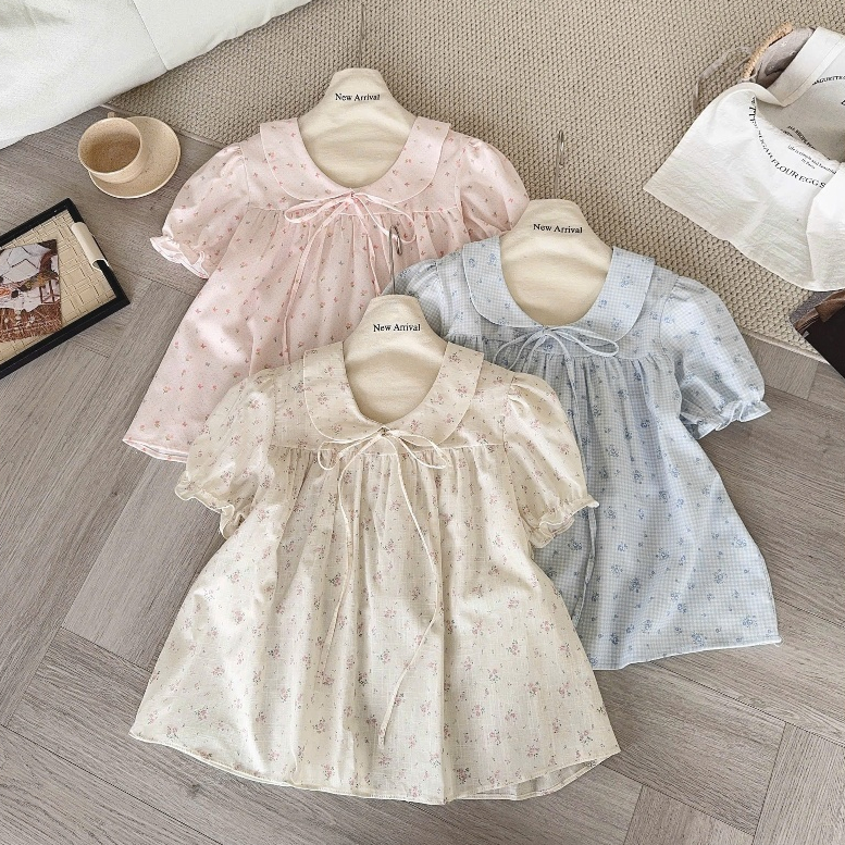 Áo babydoll hoa nhí 6400 A209