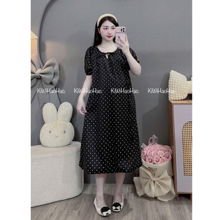 VÁY BẦU CỘC TAY ĐŨI BI HOA DÂY - 6 Màu