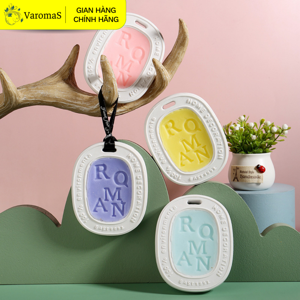 Sáp Thơm Phòng Treo Tủ Quần Áo Xe Ô Tô Tinh Dầu Thiên Nhiên Treo Phòng Ngủ Khử Mùi Dễ Chịu Aroma ST06