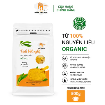 [500g] Tinh Bột Nghệ Nguyên Chất 100% - Tinh Bột Nghệ Loại Cao Cấp Từ Củ Nghệ Đỏ Giàu Dinh Dưỡng