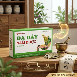 Dạ dày Nam Dược - Hỗ Trợ Giảm Loét Dạ Dày, Ta Tràng ( Chiết Xuất Thảo Dược) Hộp 12 gói