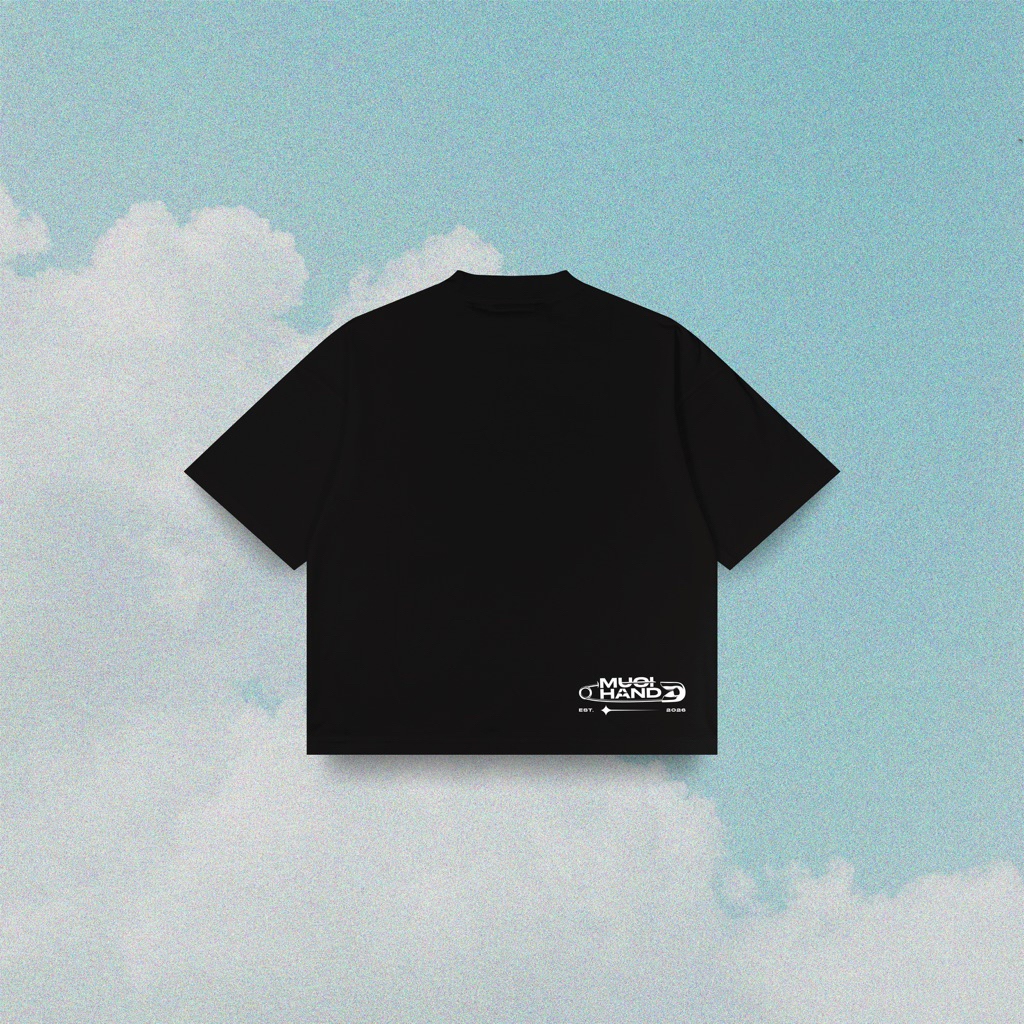 Áo Thun Form Big Boxy Cotton 100% - 270gsm - "GUN" - Local Brand MUOIHAND
