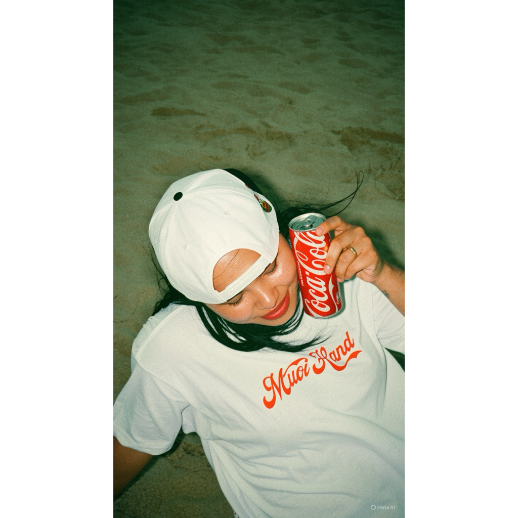 Áo Thun Form Oversize Cotton 100% - 250gsm - "COLA" -  Local Brand MUOIHAND