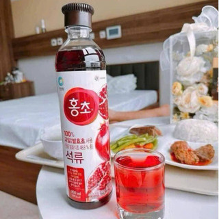 Giấm Lựu Hữu Cơ DAESANG Hàn Quốc Hỗ Trợ Giảm Cân, Chai 900ml