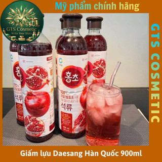 Giấm lựu DAESANG hữu cơ Hàn Quốc, hỗ trợ giảm cân, làm đẹp da 900ml