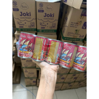 Lốc 10 hộp cá mòi THAI SHIP 155g chuẩn Thái