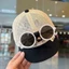 Nón Lưới Kèm Kính Tròn Phong Cách Hàn Quốc – Mũ Baseball Thời Trang Unisex Cá Tính Cho Bé