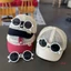 Nón Lưới Kèm Kính Tròn Phong Cách Hàn Quốc – Mũ Baseball Thời Trang Unisex Cá Tính Cho Bé