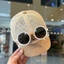 Nón Lưới Kèm Kính Tròn Phong Cách Hàn Quốc – Mũ Baseball Thời Trang Unisex Cá Tính Cho Bé