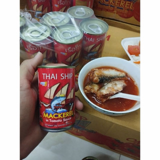 Lốc 10 hộp cá mòi THAI SHIP 155g chuẩn Thái