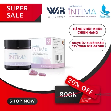 Men vi sinh Lactobact Intima Đức bổ sung lợi khuẩn, nhập khẩu chính hãng| Avena Kids