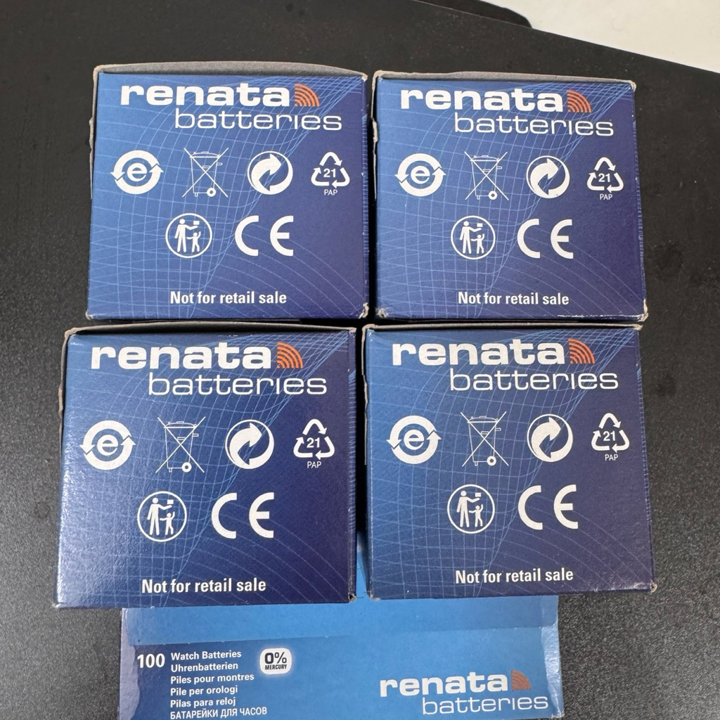 Pin Đồng Hồ Renata SR621/ 626/ 920/ 616/ 721/521 Silver Oxide 1.55V Chính Hãng Thụy Sĩ ( vỉ 1 viên )