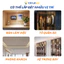 Combo 5 Đèn Âm Trần Spotlight 3W Xoay Góc Thiết Kế Nhỏ Gọn Chiếu Sáng Linh Hoạt, Loại Đèn LED Rọi Chiếu Điểm CRI > 98