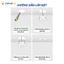 Combo 5 Đèn Âm Trần Spotlight 3W Xoay Góc Thiết Kế Nhỏ Gọn Chiếu Sáng Linh Hoạt, Loại Đèn LED Rọi Chiếu Điểm CRI > 98