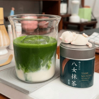 Bột Matcha Nutty Yame Ochamura trà truyền thống Nhật Bản Fukuoka Vị Thơm Ngọt Hàng Nội Địa Nhật M25