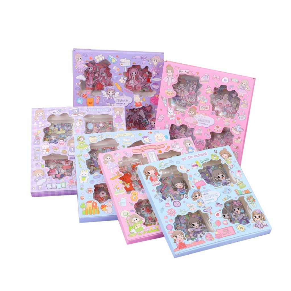 Hình dán sticker trang trí Kawaii (tấm)