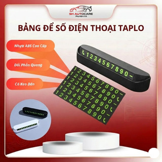 Bộ Biển Thị Số Để Taplo SH Autocare Lắp Ô tô , Để Trên Xe Hơi Ô tô Để Người Lạ Liên Hệ