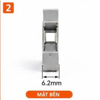 Chặn Cuối Ray DIN Cầu Đấu Terminal Block – Khóa Chặn Thanh Ray Tủ Điện – Kẹp Chặn Domino Tủ Điện
