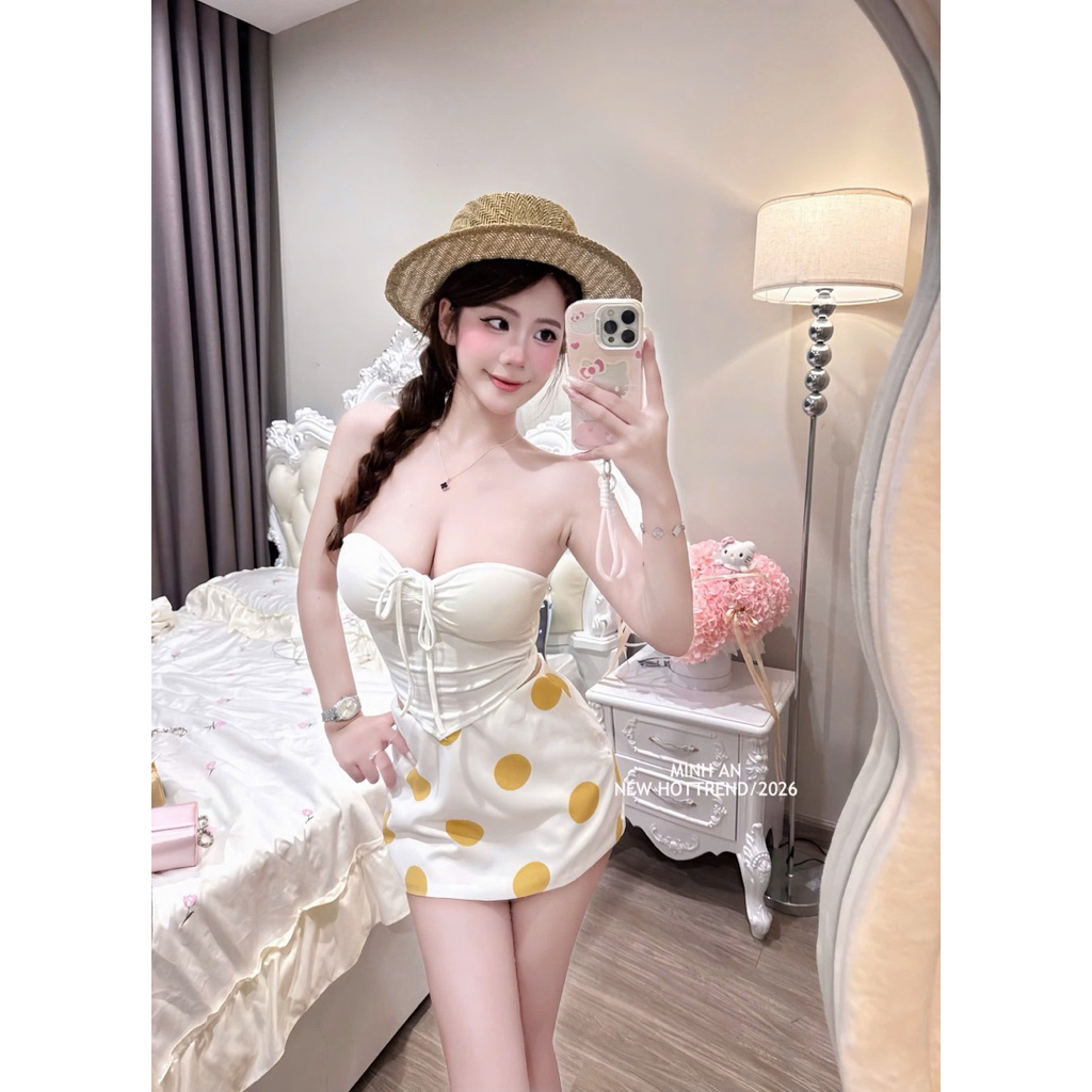 Sét 3 món nha các nàng - đi biển mix dc siêu nhiều kiểu  sm