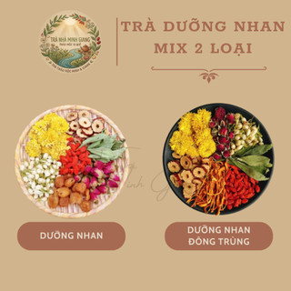 Hộp Trà Dưỡng Nhan Mix - Trà Nhà Minh Giang - Đẹp Da, Dễ Ngủ, Thanh Nhiệt, Bổ Khí Huyết