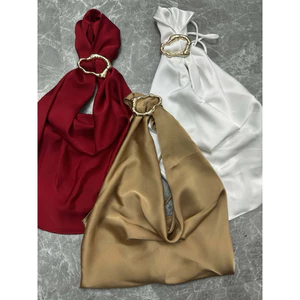 A13 • [ Chỉ Lẻ Áo ] Áo Yếm Lụa Kèm Tag Sang Chảnh • NA TÍM Clothing