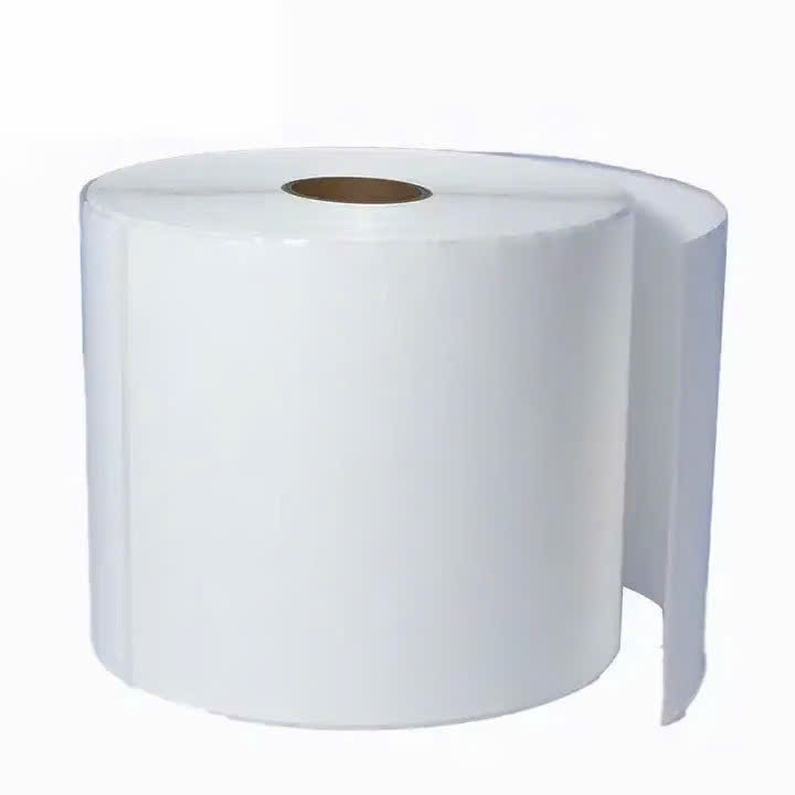 Giấy In Nhiệt 100x150mm A6 Cuộn 350 Tem Sẵn Lớp Dán Giấy In Đơn hàng hóa đơn 100*150 A6 A7 in bill 100x150 Giấy nhiệt